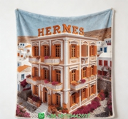 Hermes Throw Blankets
